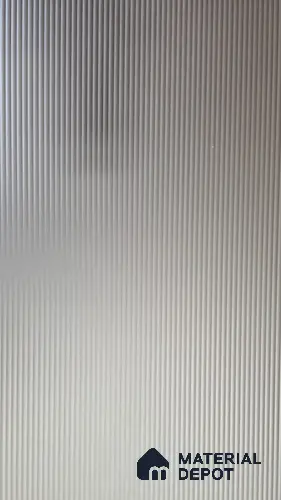Warm Beige Fluted Solid Color LM 25060 8 ft x 4 ft Texture Finish Decorative Laminate - 1 mm | Suitable for TV Unit,Wardrobe, Kitchen Cabinets