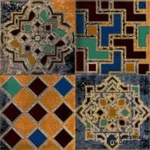 TL 01452 A Piazza Bosco Decor 300 x 300 mm Ceramic Glazed Matte Finish Tile - 9 mm | Please Expect a Slight Variation of Pattern