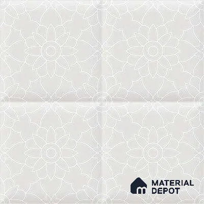 3D Wall Tile TL 01460 Piazza Omkara LT 300 x 300 mm Ceramic Glazed Glossy Finish Tile - 9 mm