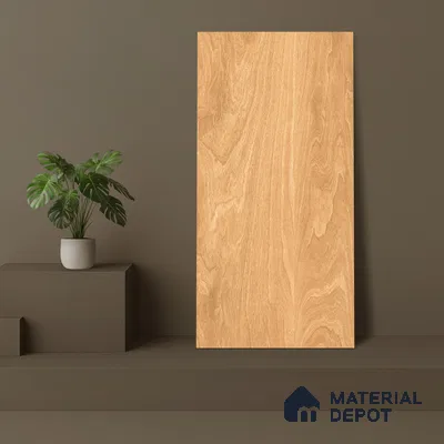 Pine Wood Wall & Floor Tile TL 05339 Quercia Timberland 4 ft x 2 ft Vitrified Matte Finish - 9 mm | Suitable for Living Room, Bedroom, Feature / Accent Walls & Highlighter Wall