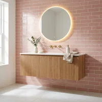 Pink Subway Tile