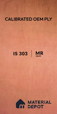 Oroply PL 00088 D 7 x 4 ft Calibrated OEM Ply | ISI 303 Certified Plywood - 12 mm