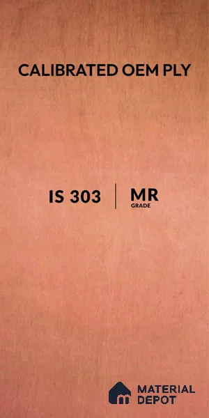 Oroply PL 00088 F 7 x 4 ft Calibrated OEM Ply | ISI 303 Certified Plywood - 18 mm