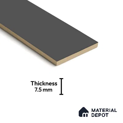 Subway Wall Tile TL 04968 E El Cielo Plain Misty Axelle 12 x 4 inch Ceramic Matte Finish - 7.5 mm | Suitable for Highlighter Walls, Foyer, Bathroom, Kitchen Wall & Backsplashes