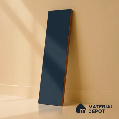 Subway Wall Tile TL 04968 G El Cielo Plain Deep Blue Lagoon 12 x 4 inch Ceramic Matte Finish - 7.5 mm | Suitable for Highlighter Walls, Foyer, Bathroom, Kitchen Wall & Backsplashes (Sample)