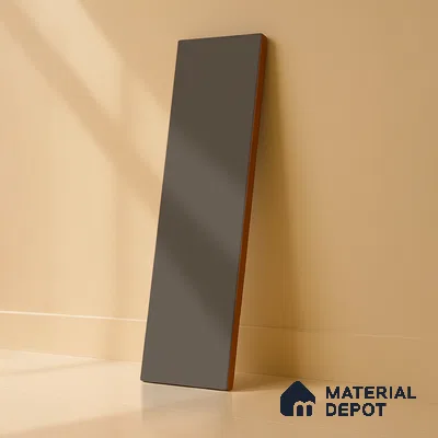 Subway Wall Tile TL 04968 H El Cielo Plain Canery Shadow Tan 12 x 4 inch Ceramic Matte Finish - 7.5 mm | Suitable for Highlighter Walls, Foyer, Bathroom, Kitchen Wall & Backsplashes (Sample)