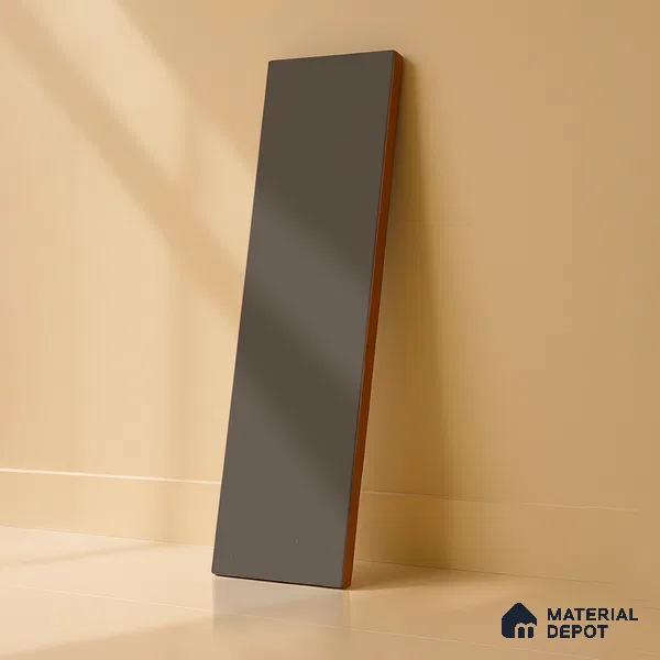 Subway Wall Tile TL 04968 H El Cielo Plain Canery Shadow Tan 12 x 4 inch Ceramic Matte Finish - 7.5 mm | Suitable for Highlighter Walls, Foyer, Bathroom, Kitchen Wall & Backsplashes (Sample)