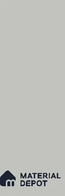 Subway Wall Tile TL 04968 I El Cielo Plain Mesa Light Grey 12 x 4 inch Ceramic Matte Finish - 7.5 mm | Suitable for Highlighter Walls, Foyer, Bathroom, Kitchen Wall & Backsplashes (Sample)