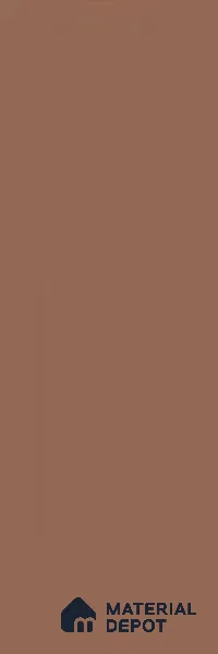 Subway Wall Tile TL 04968 J El Cielo Plain Spiced Chestnut 12 x 4 inch Ceramic Matte Finish - 7.5 mm | Suitable for Highlighter Walls, Foyer, Bathroom, Kitchen Wall & Backsplashes (Sample)