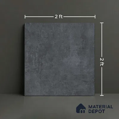 Cement Wall & Floor Tile TL 05340 C Neutra Alison Nexus 2 ft x 2 ft Vitrified Matte Finish - 9 mm | Suitable for Bedroom, Balcony, Foyer, Dining
