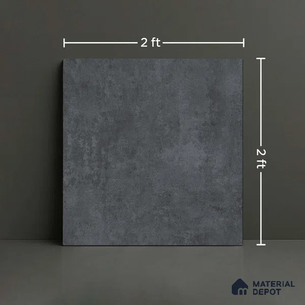 Cement Wall & Floor Tile TL 05340 C Neutra Alison Nexus 2 ft x 2 ft Vitrified Matte Finish - 9 mm | Suitable for Bedroom, Balcony, Foyer, Dining