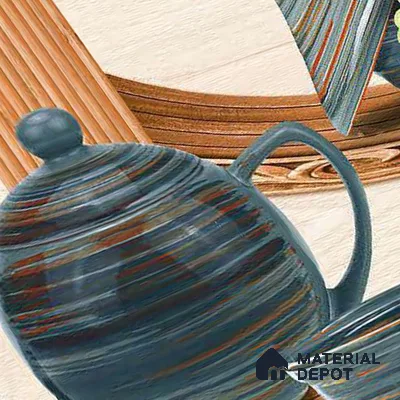 TL 01769 B KT 1 Kettle Cream 18 x 12 inch Glossy Finish Ceramic Wall Tile - 7 mm