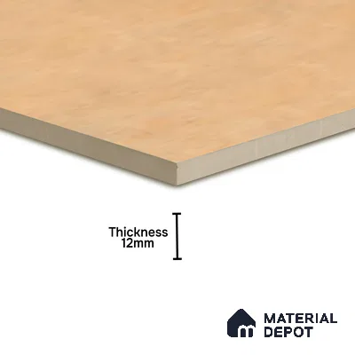 Stone Floor Tile TL 05343 Strada Caramel Beige 16 inch x 16 inch Vitrified Punch Matte Finish - 12 mm | Suitable for Parking, Balcony, Courtyard, Patio, Terrace | Pattern Alignment May Vary | 2-3 mm Spacer is Mandatory