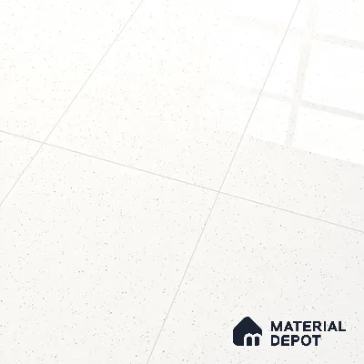 Terrazzo Floor & Wall Tile TL 06136 E S&P Bianco 4 ft x 2 ft Vitrified Glossy Finish - 9 mm | Ideal For Living Room, Bedroom, Bathroom, Kitchen (Sample)