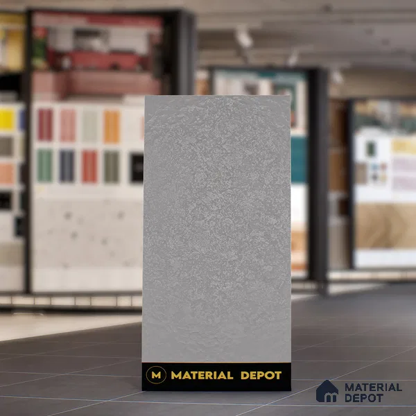 Punch Floor & Wall Tile TL 06137 B Rock Lapatto Grey 4 ft x 2 ft | Lappato Matte Finish Full Body Vitrified Tile - 9 mm | Ideal For Living Room, Bedroom, Bathroom, Kitchen (Sample)