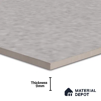 Terrazzo Floor & Wall Tile TL 06137 D S&P Grey 4 ft x 2 ft Vitrified Matte Finish - 9 mm | Ideal For Living Room, Bedroom, Bathroom, Kitchen