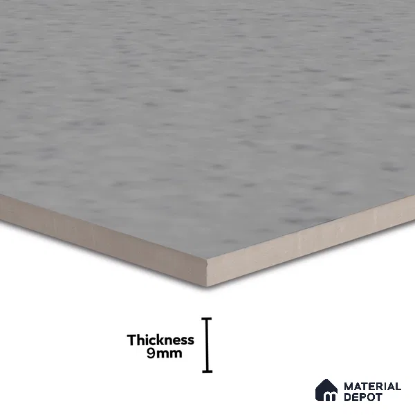 Terrazzo Floor & Wall Tile TL 06138 B S&P Grigio 4 ft x 2 ft Vitrified Matte Finish - 9 mm | Ideal For Living Room, Bedroom, Bathroom, Kitchen (Sample)