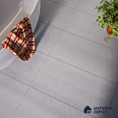 Terrazzo Floor & Wall Tile TL 06138 B S&P Grigio 4 ft x 2 ft Vitrified Matte Finish - 9 mm | Ideal For Living Room, Bedroom, Bathroom, Kitchen