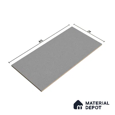 Terrazzo Floor & Wall Tile TL 06138 C S&P Grigio 4 ft x 2 ft Vitrified Glossy Finish - 9 mm | Ideal For Living Room, Bedroom, Bathroom, Kitchen (Sample)