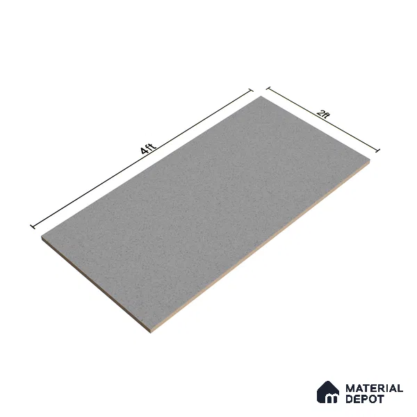 Terrazzo Floor & Wall Tile TL 06138 C S&P Grigio 4 ft x 2 ft Vitrified Glossy Finish - 9 mm | Ideal For Living Room, Bedroom, Bathroom, Kitchen (Sample)