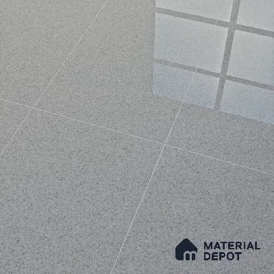 Terrazzo Floor & Wall Tile TL 06138 C S&P Grigio 4 ft x 2 ft Vitrified Glossy Finish - 9 mm | Ideal For Living Room, Bedroom, Bathroom, Kitchen (Sample)