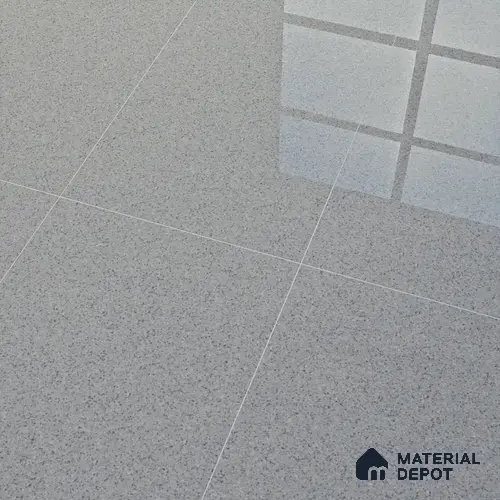 Terrazzo Floor & Wall Tile TL 06138 C S&P Grigio 4 ft x 2 ft Vitrified Glossy Finish - 9 mm | Ideal For Living Room, Bedroom, Bathroom, Kitchen