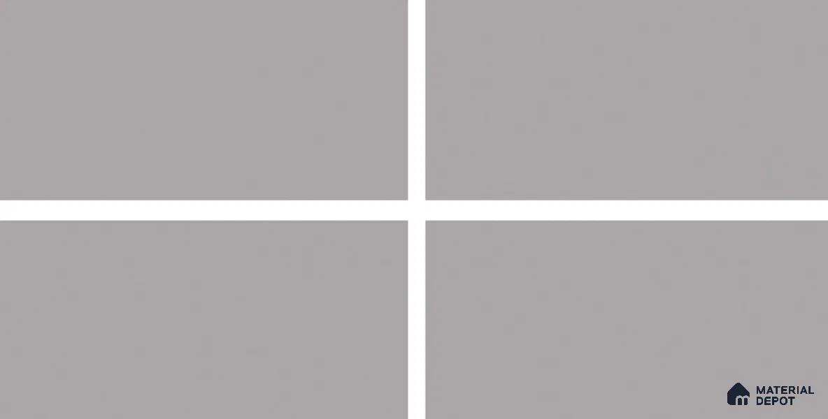 Plain Floor & Wall Tile TL 06138 Grigio Plain 4 ft x 2 ft Vitrified Matte Finish - 9 mm | Ideal For Living Room, Bedroom, Bathroom, Kitchen (Sample)