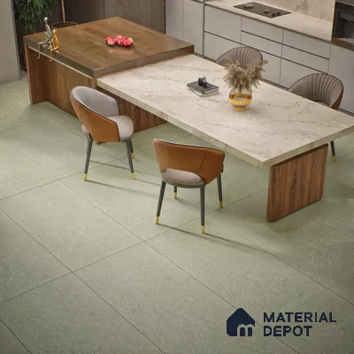 Punch Floor & Wall Tile TL 06139 C Rock Natural Kota 4 ft x 2 ft | Rock Matte Finish Full Body Vitrified Tile - 9 mm | Ideal For Living Room, Bedroom, Bathroom, Kitchen (Sample)