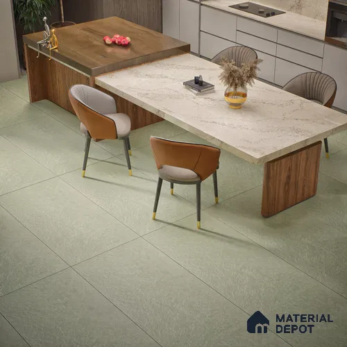 Punch Floor & Wall Tile TL 06139 C Rock Natural Kota 4 ft x 2 ft | Rock Matte Finish Full Body Vitrified Tile - 9 mm | Ideal For Living Room, Bedroom, Bathroom, Kitchen