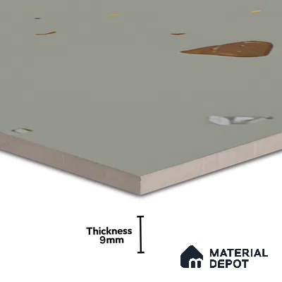 Terrazzo Floor & Wall Tile TL 06139 D Terrazzo Kota 4 ft x 2 ft Vitrified Matte Finish - 9 mm | Ideal For Living Room, Bedroom, Bathroom, Kitchen