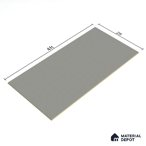 Plain Floor & Wall Tile TL 06139 Kota Matt Plain 4 ft x 2 ft Vitrified Matte Finish - 9 mm | Ideal For Living Room, Bedroom, Bathroom, Kitchen (Sample)