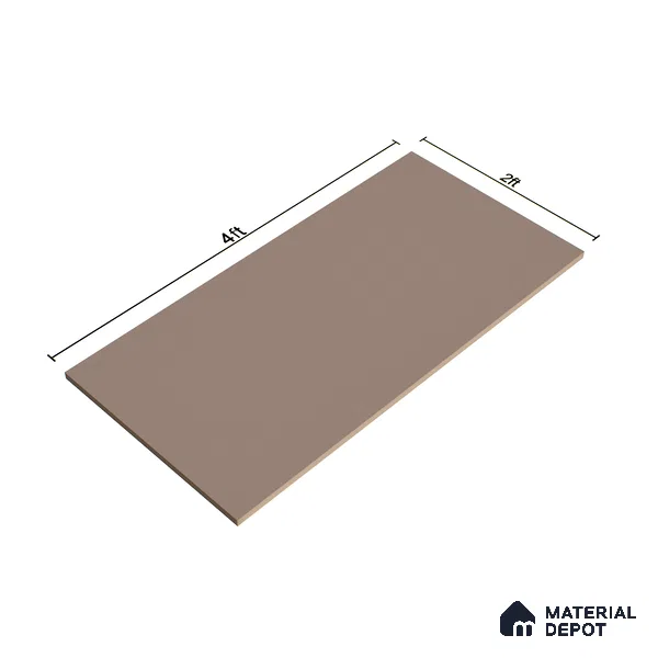 Terrazzo Floor & Wall Tile TL 06140 B S&P Mocha Matt 4 ft x 2 ft Vitrified Matte Finish - 9 mm | Ideal For Living Room, Bedroom, Bathroom, Kitchen (Sample)