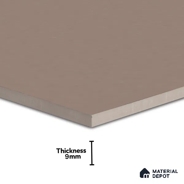 Terrazzo Floor & Wall Tile TL 06140 C S&P Mocha Polish 4 ft x 2 ft Vitrified Glossy Finish - 9 mm | Ideal For Living Room, Bedroom, Bathroom, Kitchen (Sample)