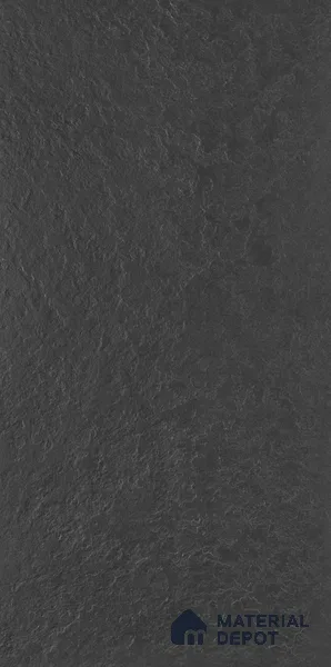 Punch Floor & Wall Tile TL 06141 C Rock Natural Nero 4 ft x 2 ft | Rock Matte Finish Full Body Vitrified Tile - 9 mm | Ideal For Living Room, Bedroom, Bathroom, Kitchen