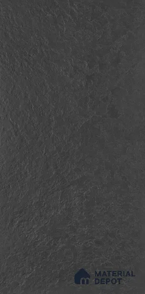 Punch Floor & Wall Tile TL 06141 C Rock Natural Nero 4 ft x 2 ft | Rock Matte Finish Full Body Vitrified Tile - 9 mm | Ideal For Living Room, Bedroom, Bathroom, Kitchen