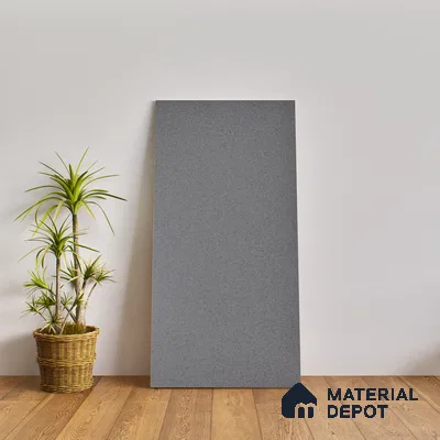 Terrazzo Floor & Wall Tile TL 06141 D S&P Nero 4 ft x 2 ft Vitrified Matte Finish - 9 mm | Ideal For Living Room, Bedroom, Bathroom, Kitchen (Sample)