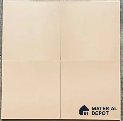 TL 04436 Plain Ivory 300 x 300 mm Matte Finish Ceramic Wall & Floor Tile - 8 mm