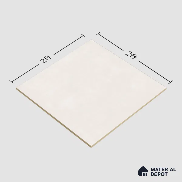Plain Wall & Floor Tile TL 04672 C Nimbus Flawless peach washed/weathered Surface 2 ft x 2 ft Porcelain Matte Finish 8 mm | Suitable for Living Room, Bedroom, Bathroom, Kitchen & Balcony