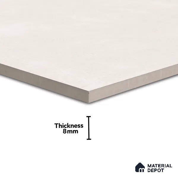 Plain Wall & Floor Tile TL 04672 C Nimbus Flawless peach washed/weathered Surface 2 ft x 2 ft Porcelain Matte Finish 8 mm | Suitable for Living Room, Bedroom, Bathroom, Kitchen & Balcony