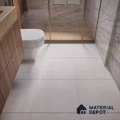 Plain Wall & Floor Tile TL 04672 C Nimbus Flawless peach washed/weathered Surface 2 ft x 2 ft Porcelain Matte Finish 8 mm | Suitable for Living Room, Bedroom, Bathroom, Kitchen & Balcony