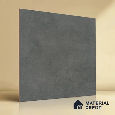 Cement Wall & Floor Tile TL 04672 G Nimbus Roman stone washed/weathered Surface 2 ft x 2 ft Porcelain Matte Finish 8 mm | Suitable for Living Room, Bedroom, Bathroom, Kitchen & Balcony