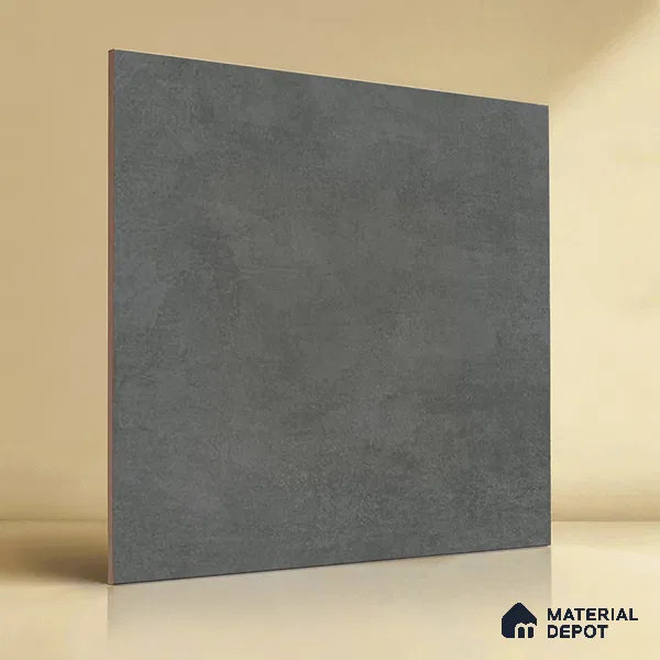 Cement Wall & Floor Tile TL 04672 G Nimbus Roman stone washed/weathered Surface 2 ft x 2 ft Porcelain Matte Finish 8 mm | Suitable for Living Room, Bedroom, Bathroom, Kitchen & Balcony