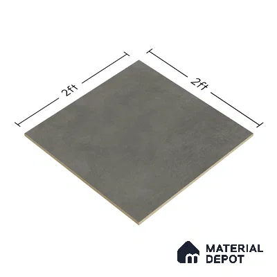Cement Wall & Floor Tile TL 04672 G Nimbus Roman stone washed/weathered Surface 2 ft x 2 ft Porcelain Matte Finish 8 mm | Suitable for Living Room, Bedroom, Bathroom, Kitchen & Balcony