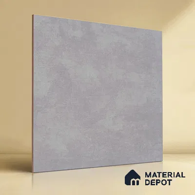 Cement Wall & Floor Tile TL 04672 H Nimbus Oyster Beige washed/weathered Surface 2 ft x 2 ft Porcelain Matte Finish 8 mm | Suitable for Living Room, Bedroom, Bathroom, Kitchen & Balcony