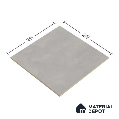 Cement Wall & Floor Tile TL 04672 H Nimbus Oyster Beige washed/weathered Surface 2 ft x 2 ft Porcelain Matte Finish 8 mm | Suitable for Living Room, Bedroom, Bathroom, Kitchen & Balcony