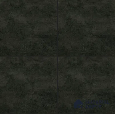 Cement Wall & Floor Tile TL 04672 Nimbus Charcoal Black washed/weathered Surface 2 ft x 2 ft Porcelain Matte Finish 8 mm | Suitable for Living Room, Bedroom, Bathroom, Kitchen & Balcony