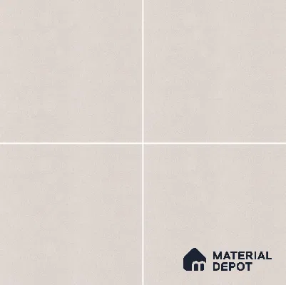 Plain Punch Floor Tile TL 05345 D Strada Terra Starry White 16 inch x 16 inch Vitrified Punch Matte Finish - 12 mm | Suitable for Parking, Balcony, Courtyard, Patio, Terrace (Sample)