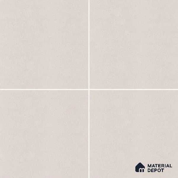 Plain Punch Floor Tile TL 05345 D Strada Terra Starry White 16 inch x 16 inch Vitrified Punch Matte Finish - 12 mm | Suitable for Parking, Balcony, Courtyard, Patio, Terrace (Sample)