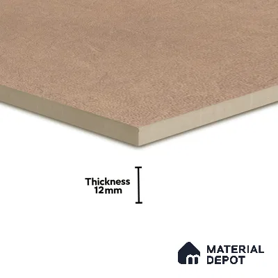 Plain Punch Floor Tile TL 05346 Strada Unix Bowen 16 inch x 16 inch Vitrified Punch Matte Finish - 12 mm | Suitable for Parking, Balcony, Courtyard, Patio, Terrace (Sample)