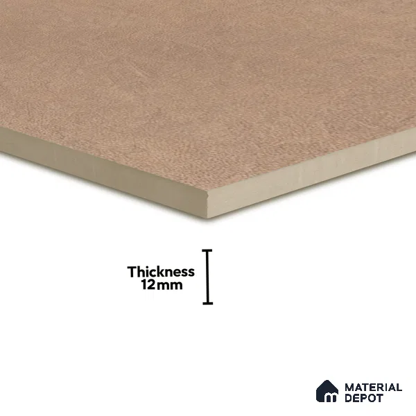 Plain Punch Floor Tile TL 05346 Strada Unix Bowen 16 inch x 16 inch Vitrified Punch Matte Finish - 12 mm | Suitable for Parking, Balcony, Courtyard, Patio, Terrace (Sample)